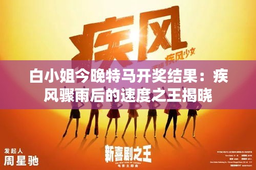 白小姐今晚特马开奖结果：疾风骤雨后的速度之王揭晓