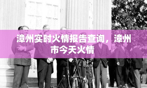 漳州实时火情报告查询,漳州市今天火情