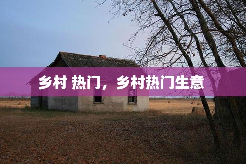 乡村 热门,乡村热门生意