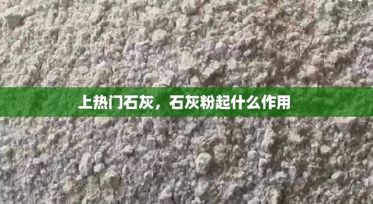 上热门石灰，石灰粉起什么作用 