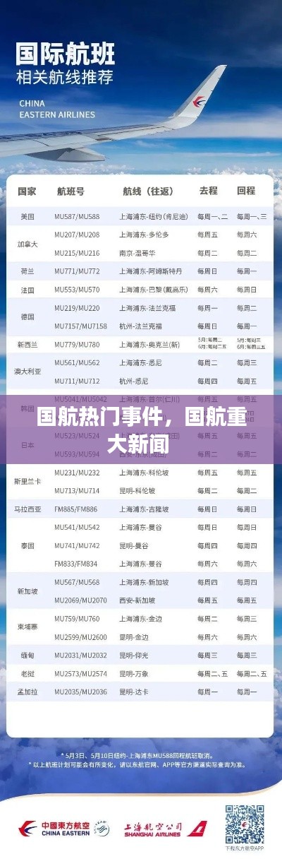 国航热门事件,国航重大新闻