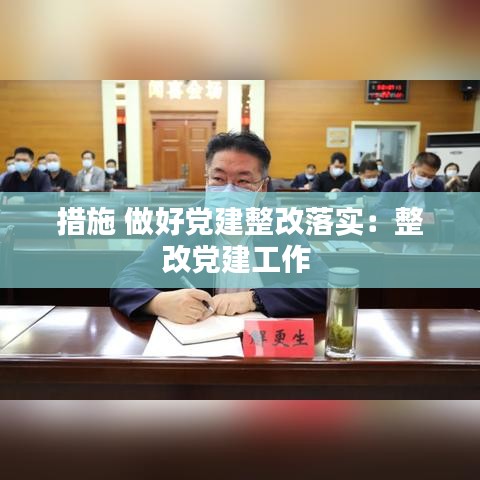 措施 做好党建整改落实:整改党建工作