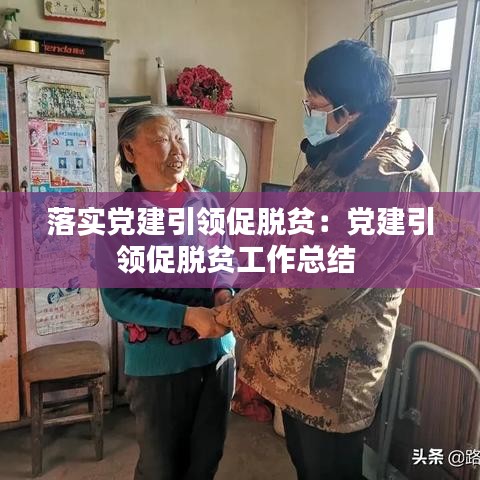 落实党建引领促脱贫：党建引领促脱贫工作总结 