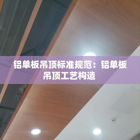 铝单板吊顶标准规范：铝单板吊顶工艺构造 