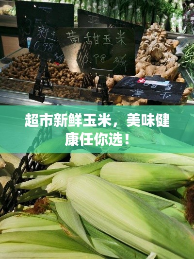超市新鲜玉米，美味健康任你选！