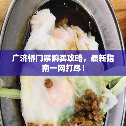 广济桥门票购买攻略,最新指南一网打尽!