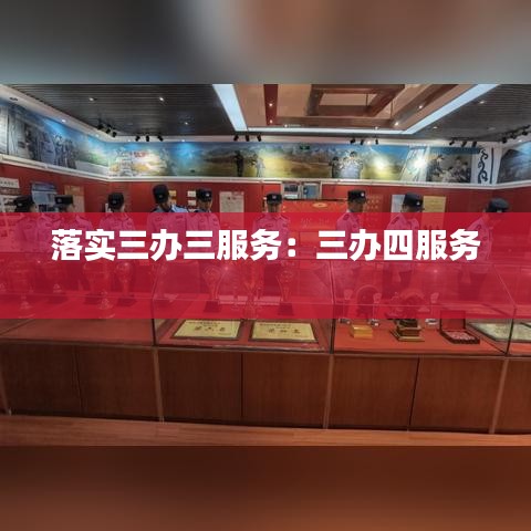 落实三办三服务：三办四服务 