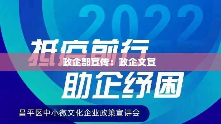 政企部宣传:政企文宣