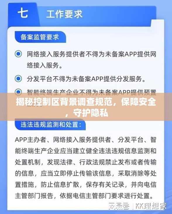 揭秘控制区背景调查规范,保障安全,守护隐私