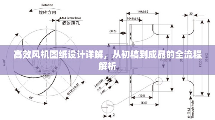 高效风机图纸设计详解，从初稿到成品的全流程解析