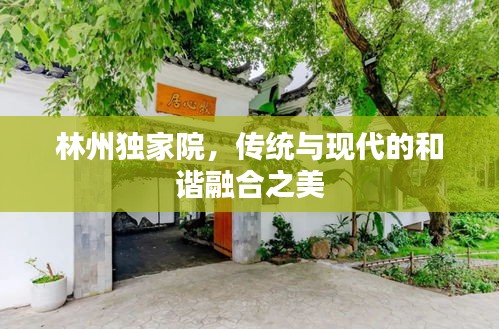 林州独家院,传统与现代的和谐融合之美