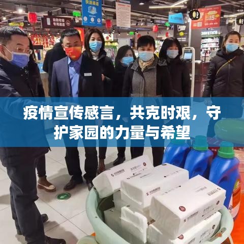 疫情宣传感言,共克时艰,守护家园的力量与希望