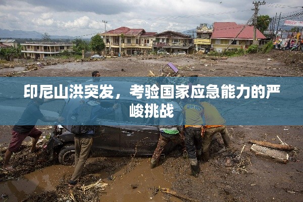 印尼山洪突发,考验国家应急能力的严峻挑战