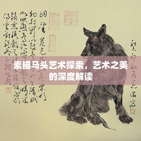素描马头艺术探索,艺术之美的深度解读