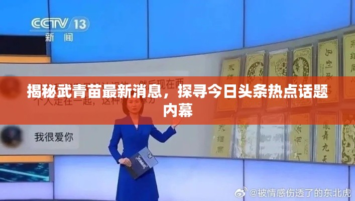揭秘武青苗最新消息，探寻今日头条热点话题内幕