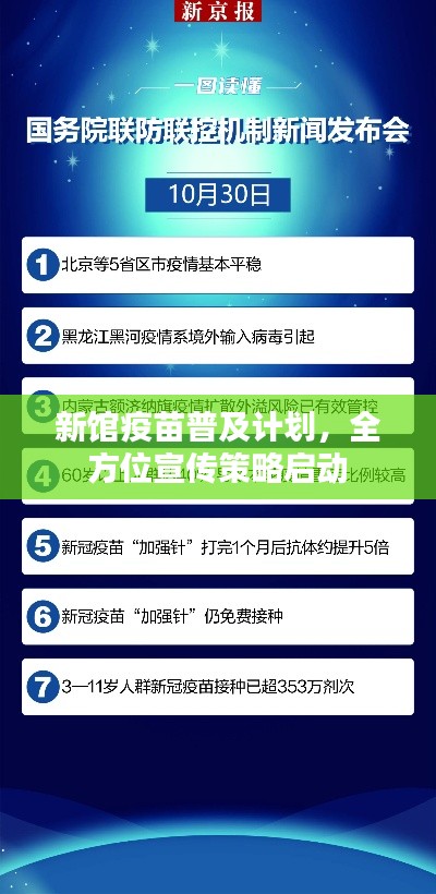 新馆疫苗普及计划,全方位宣传策略启动