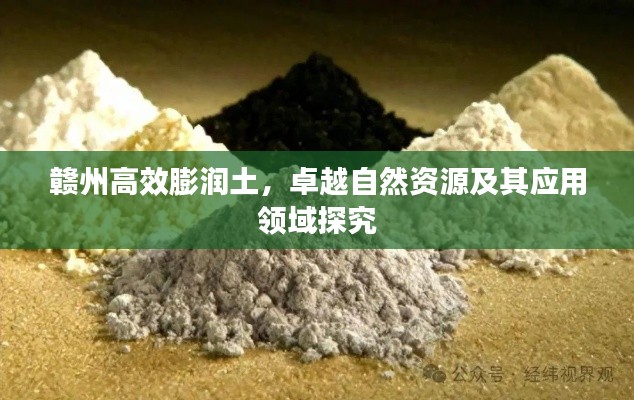 赣州高效膨润土，卓越自然资源及其应用领域探究