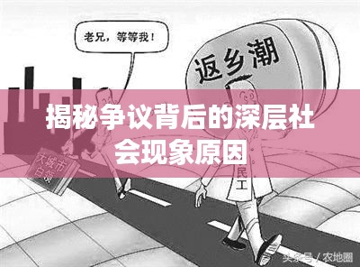 揭秘争议背后的深层社会现象原因