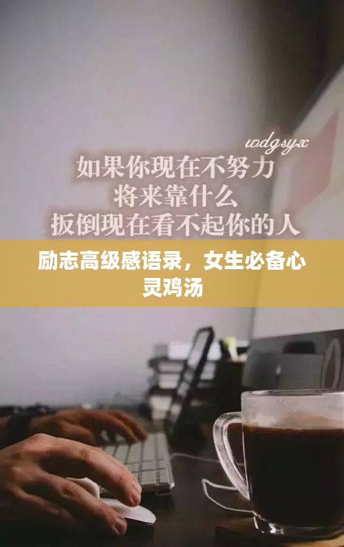 励志高级感语录，女生必备心灵鸡汤